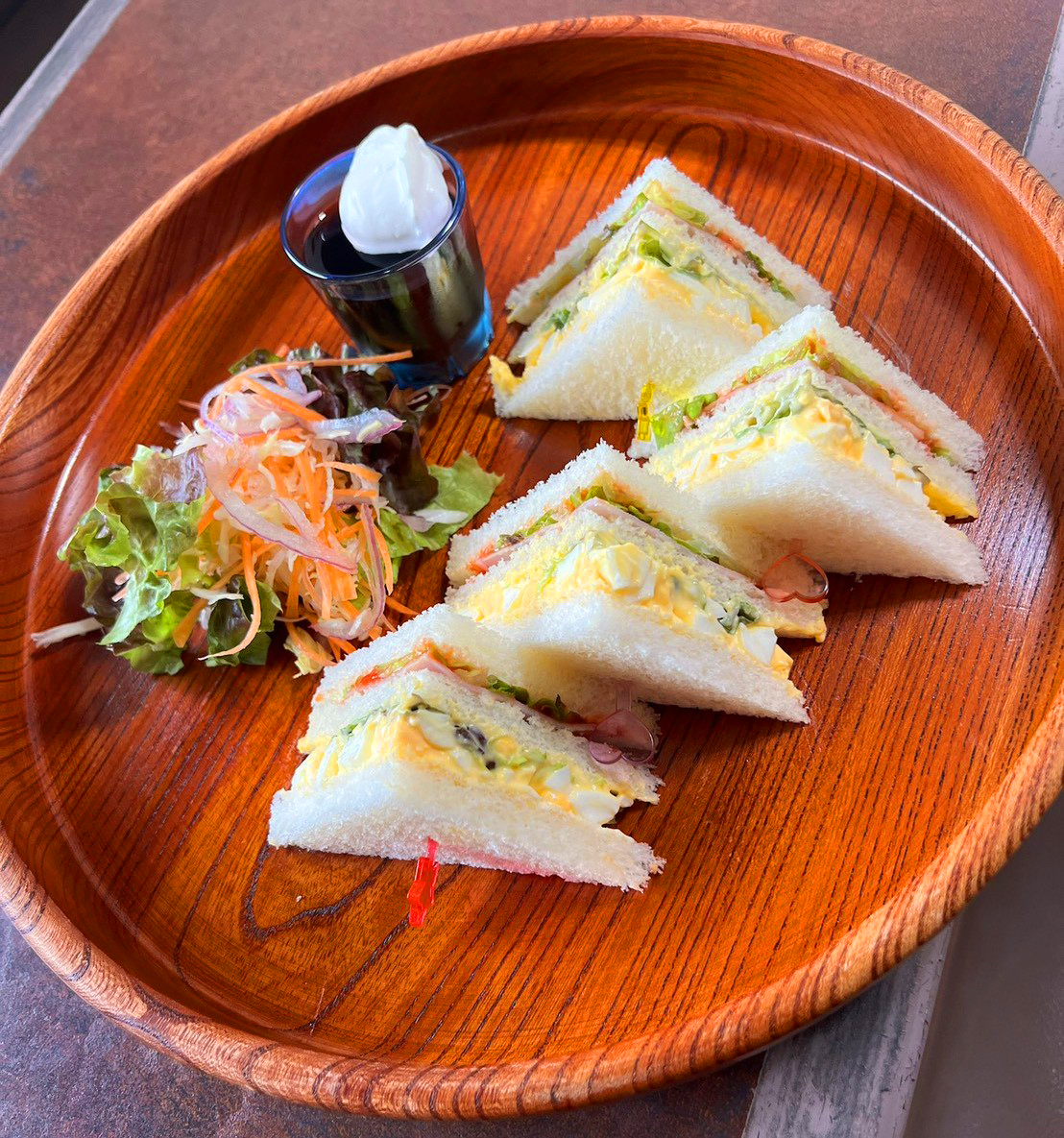 モーニングセットBサンドイッチ