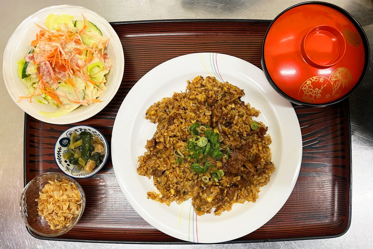 週替わりランチそばめし