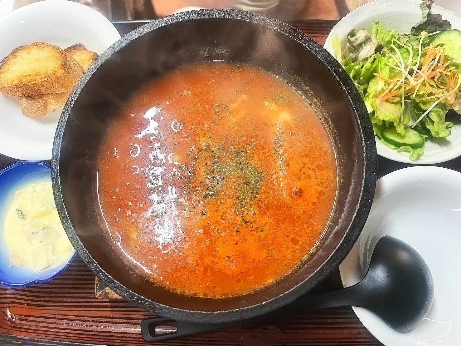 週替わりランチチゲスープ